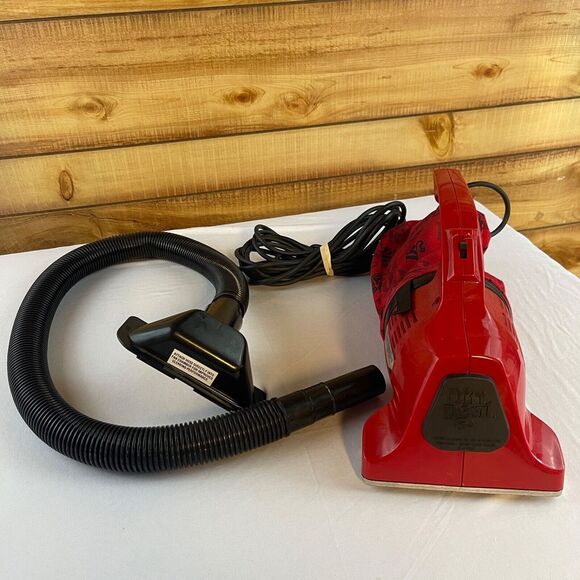 Royal Dirt Devil Hand Vacuum Plus 08130 Corded‎ Handheld Vacuum Red Tested - Picture 1 of 9